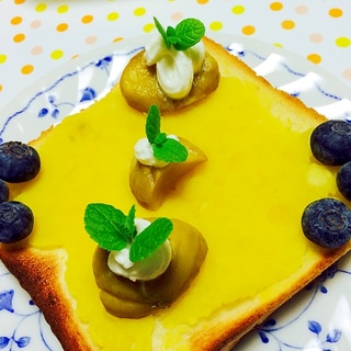 リメイク！さつま芋と栗きんとん食パン